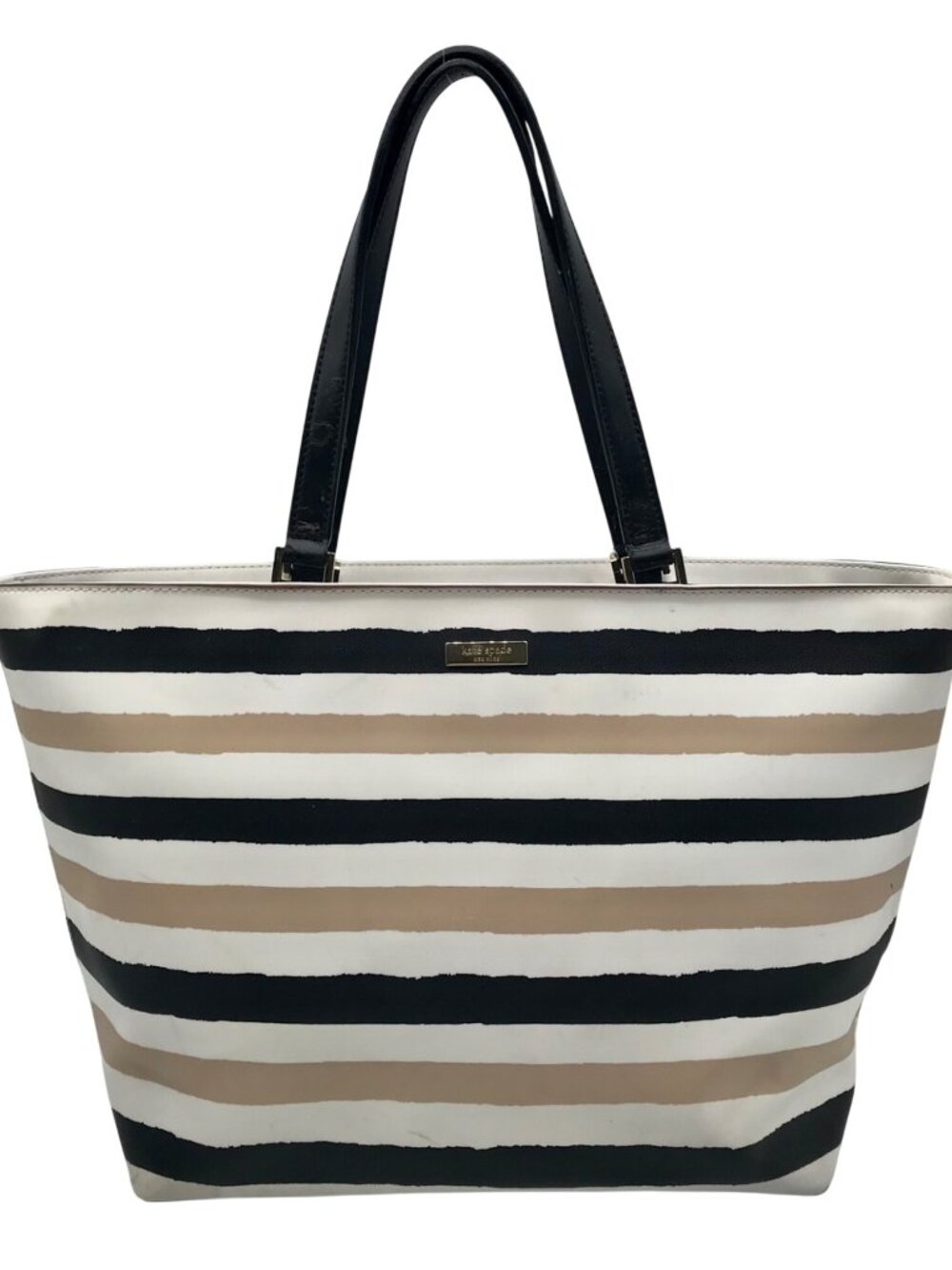 Kate Spade Striped Juels Tote Bag